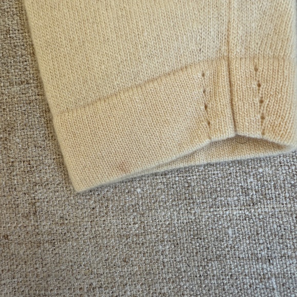 Vintage 1950's-60s Braemar Scotland 100% Cashmere Sweater Buttery soft - Picture 7 of 16